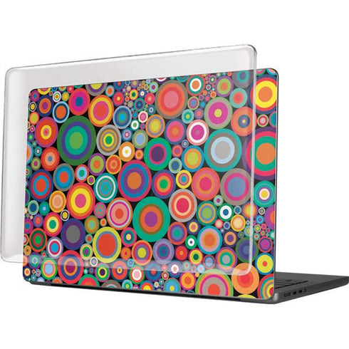 Psychedelic Circles MacBook Pro 14in (2021-24) Case plus Skin